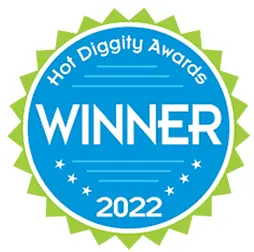 Hot Diggity Awards seal